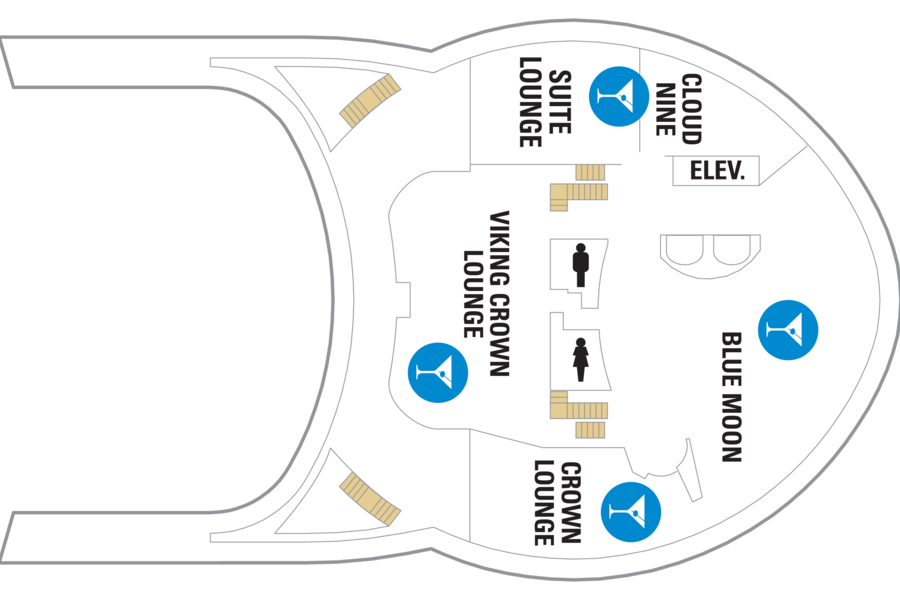 Royal Carribbean Deck plan Adventure of the Seas DECK14.png